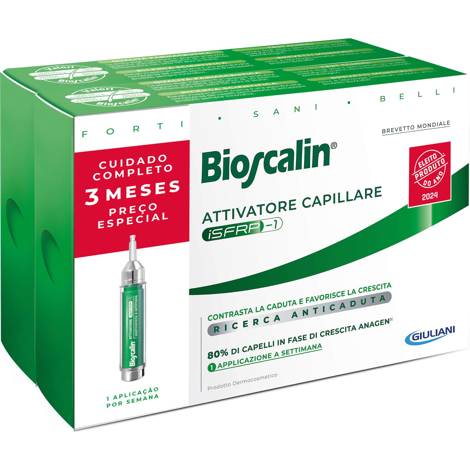 Bioscalin Nova Genina Activador Capilar 2x10ml