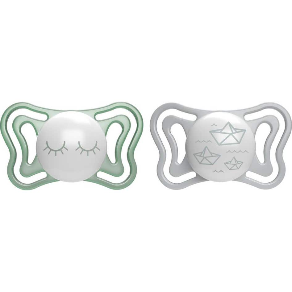 Chicco Chupete Physio Light Lumi Silicone 16-36m 2uds