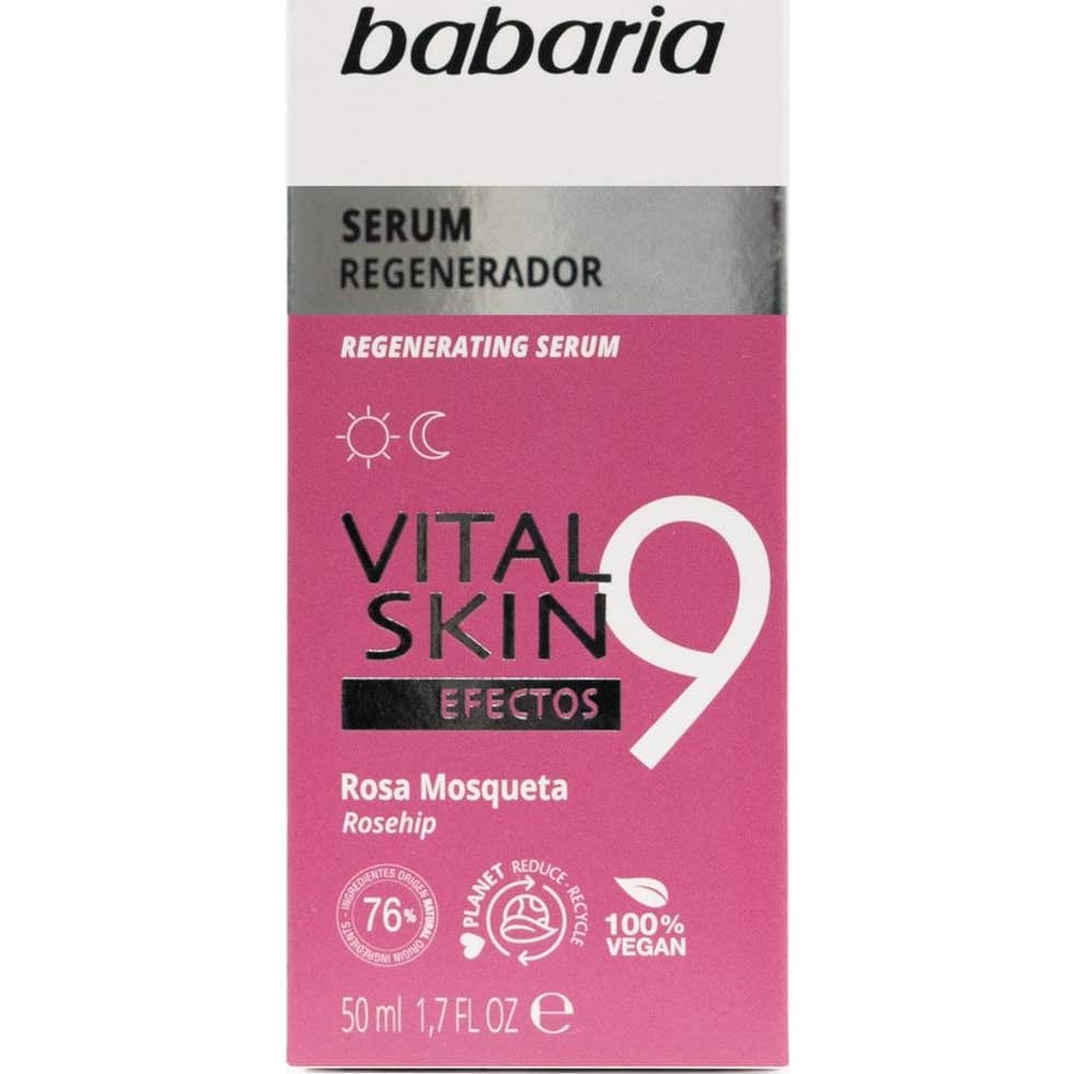 Babaria Serum 9 Efeitos Pele Vital Rosehip 50ml