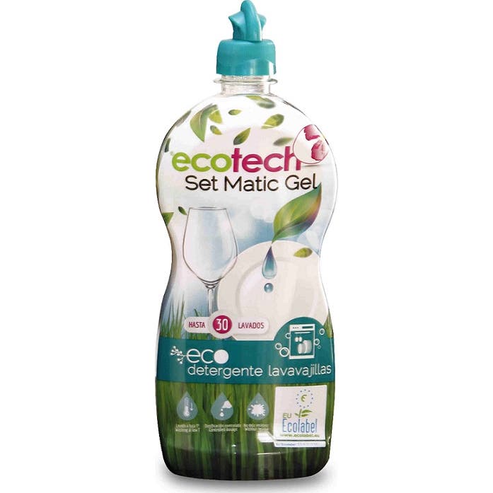 Ecotech Lavavajillas Líquido Para Máquina 750 Ml