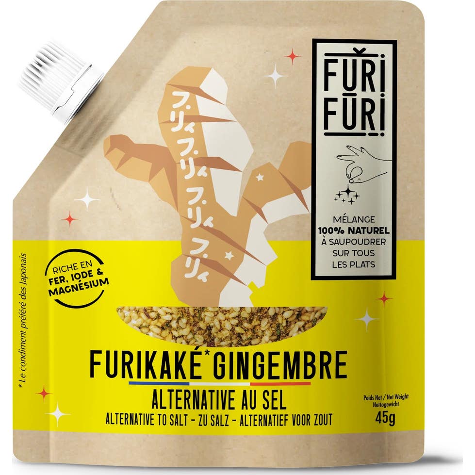 Furi Furi Furikake Jengibre 45 gr | Natural Doctor