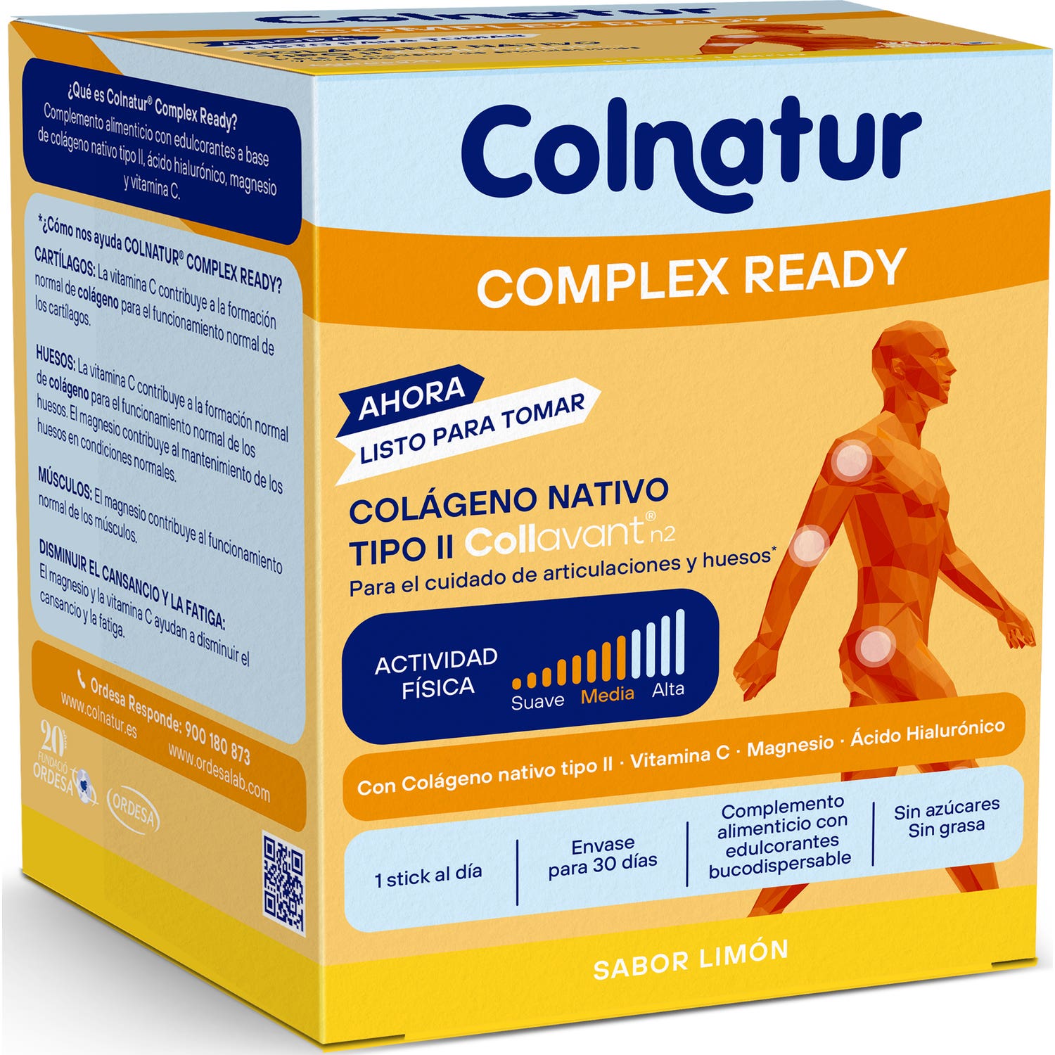 Colnatur® Complex Ready Sabor Limón 30x3g