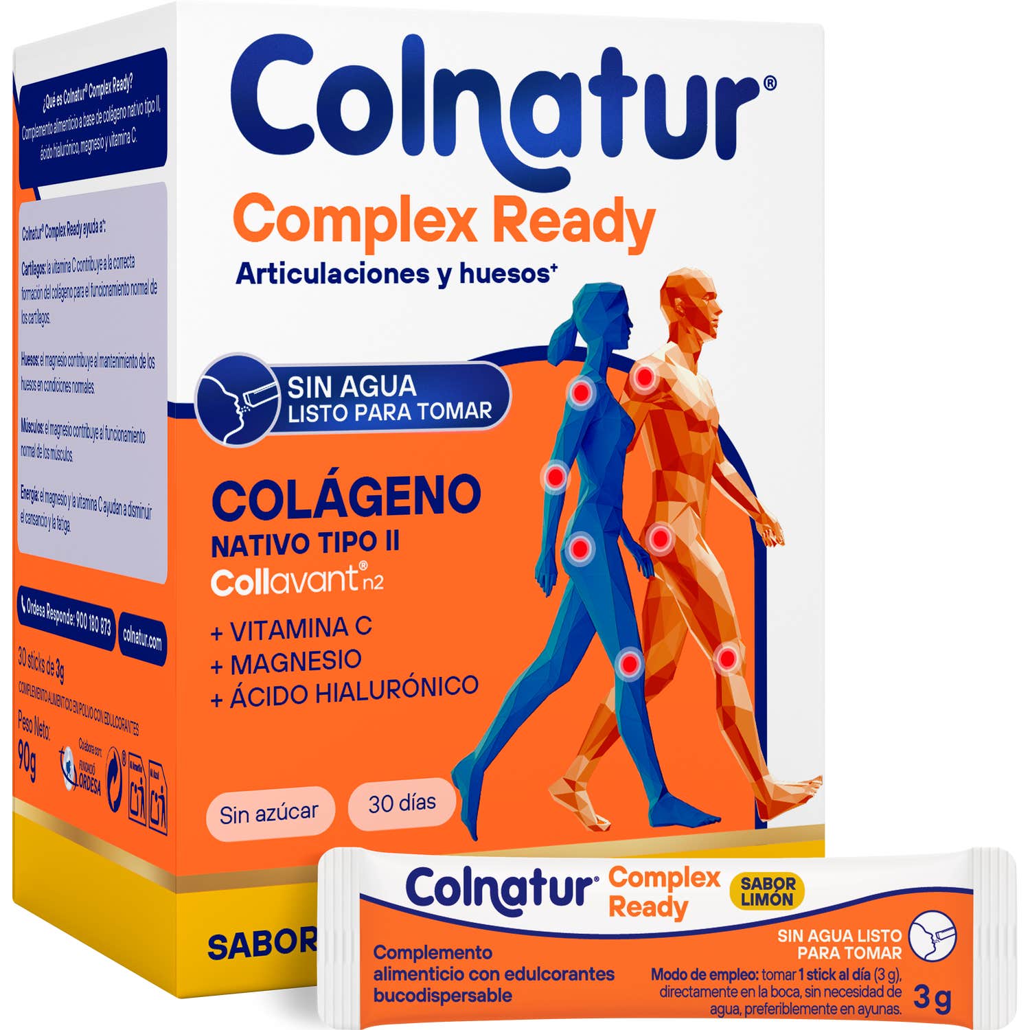 Colnatur® Complex Ready Sabor Limón 30x3g
