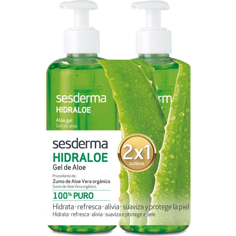 Sesderma Hidraloe Gel de Aloe 2x250ml