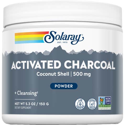 Planeta Huerto B2c Carbón Charcoal Coconut Activated Solaray, 75 G - Imagen 3