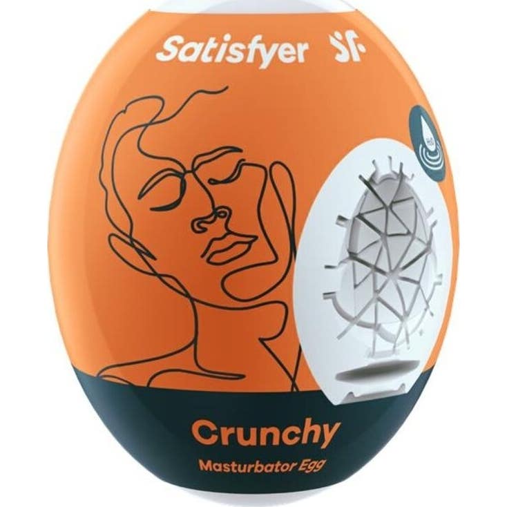 Satisfyer Crunchy Huevo Masturbador 1ud
