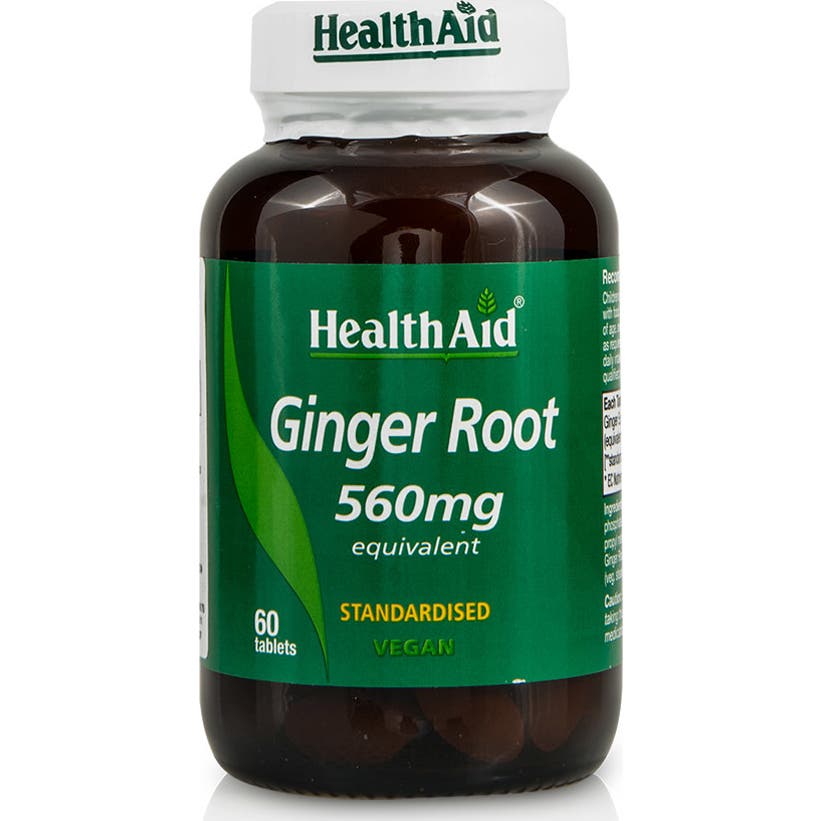 HealthAid Raíz Jengibre 60comp