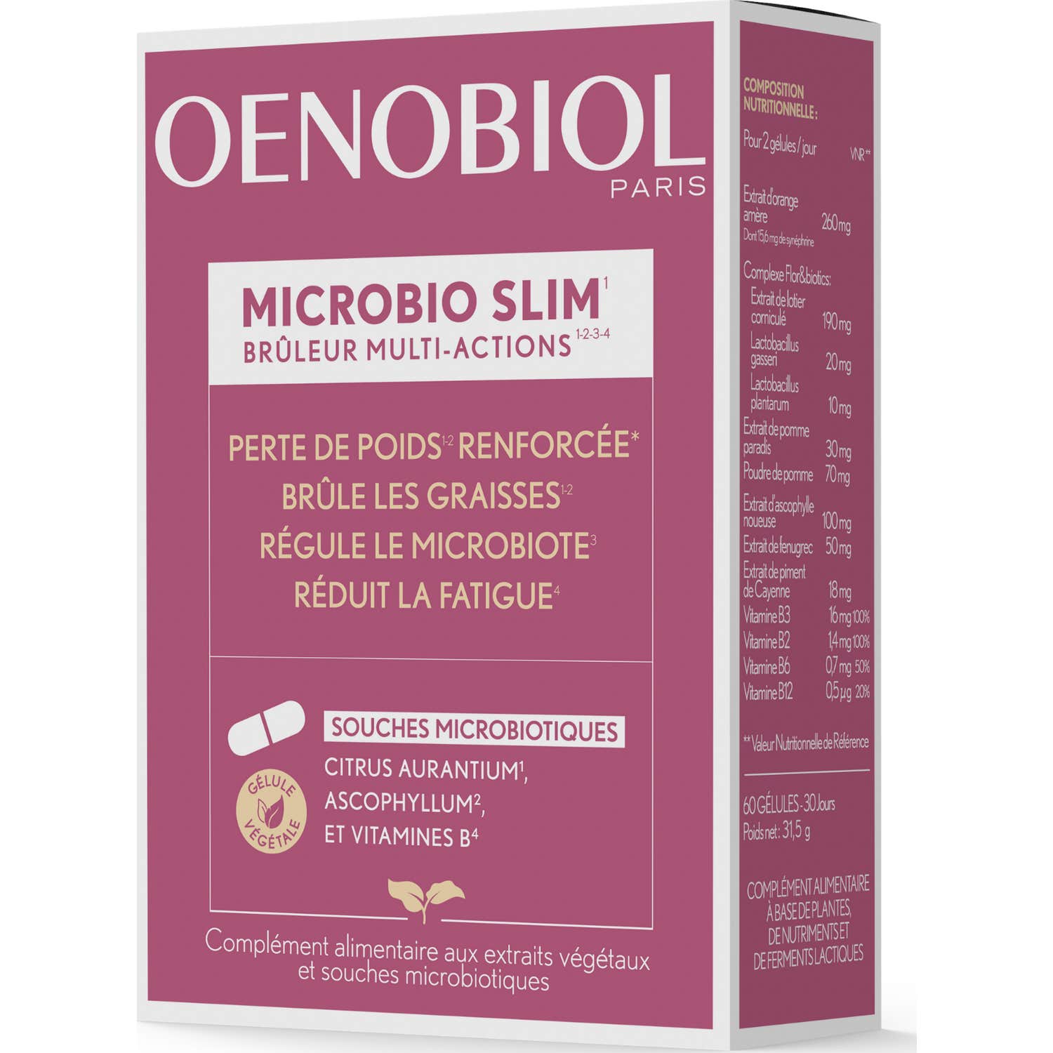 Oenobiol Microbio Slim 60caps