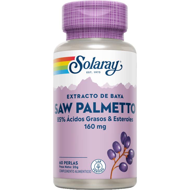 Solaray Saw Palmetto 60 Perlas
