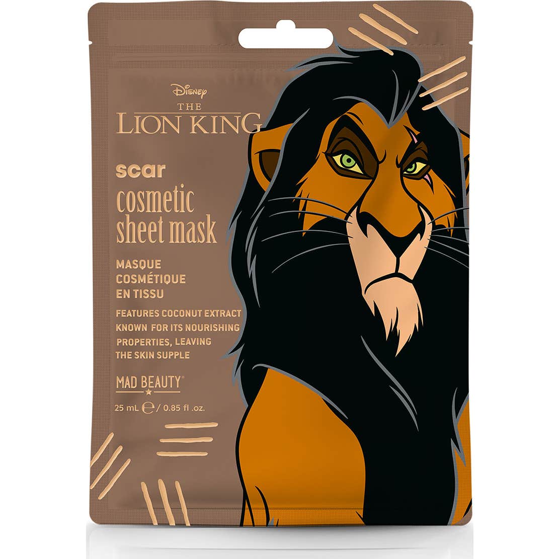Disney The Lion King Sheet Mask Scar 25ml