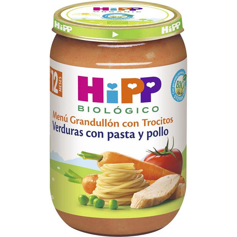 Hipp Tarrito con Pasta y Pollo 220 g