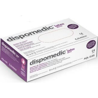 Dispomedic guantes de Examen Látex Sin Polvo Talla M 1 ud