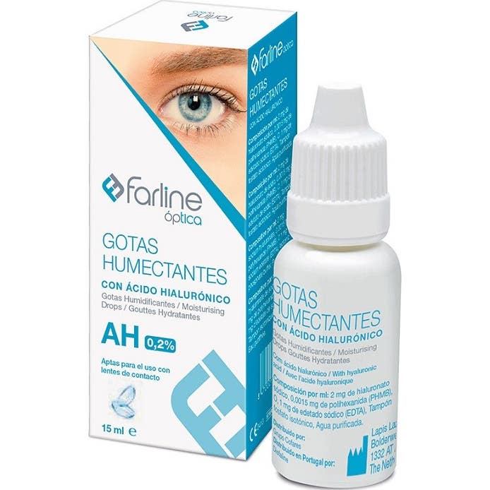 Farline Gotas Humectantes con Ácido Hialurónico 0,2% 15 ml