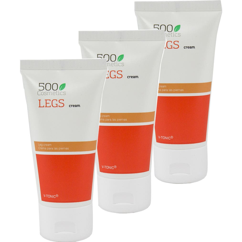 500Cosmetics Piernas Crema Para Varices 3X75ml