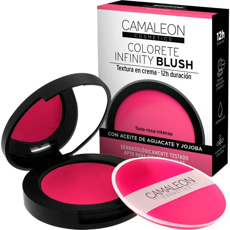 Camaleon Cosmetics Infinity Blush Rosa Colorete Crema 1ud