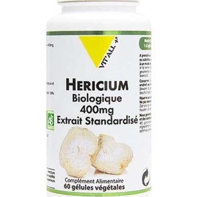 Vit'all+ Hericium 400 Mg 60 Caps