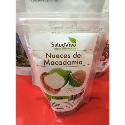 Salud Viva Avellana/Pistacho 3 X Nueces De Macadamia Bio 100 G - Imagen 2