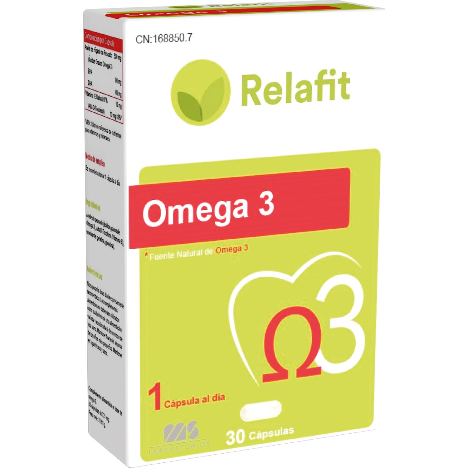 Relafit Omega 3 30 perlas