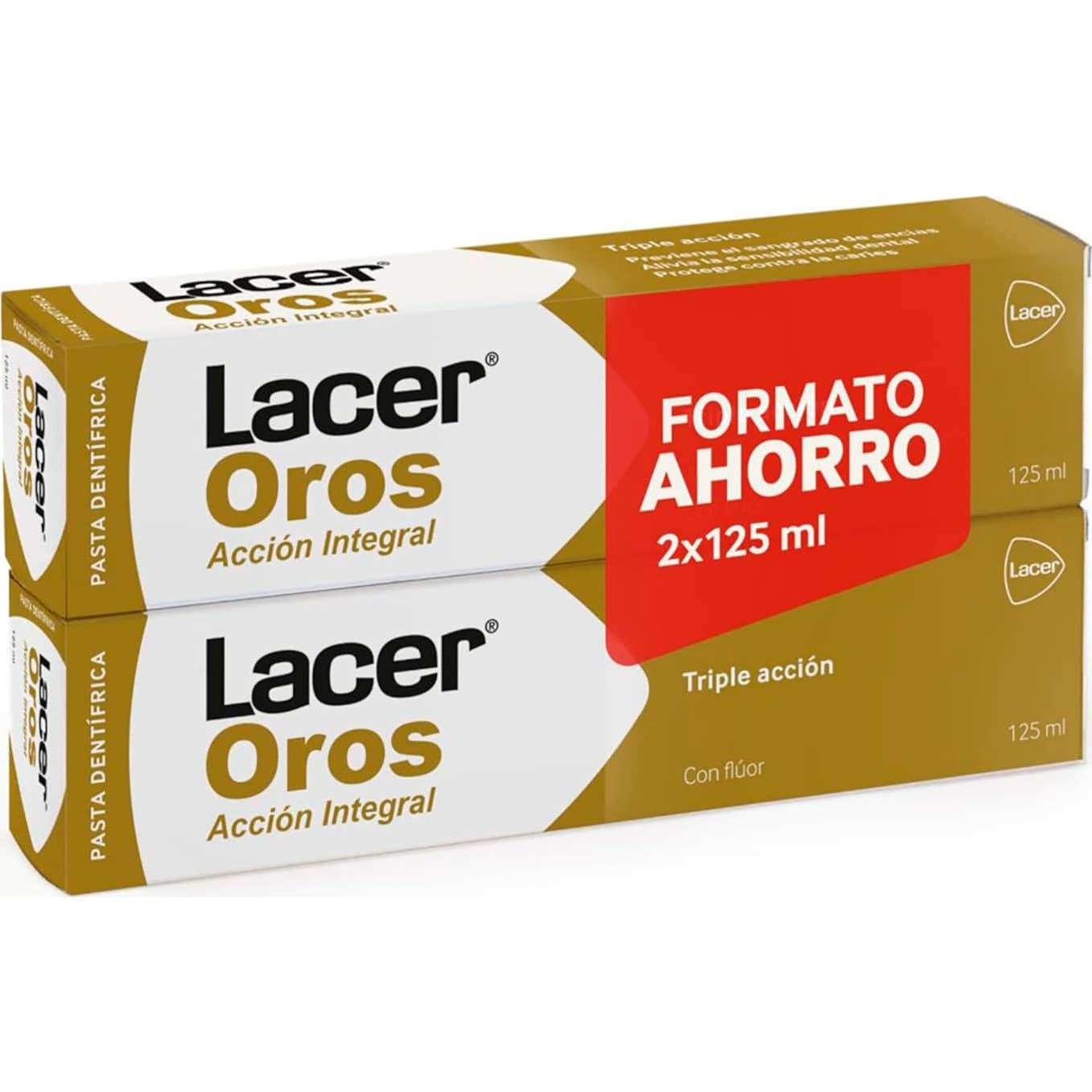 Lacer LacerOros Acción Integral Pasta Dentífrica 2x125 ml