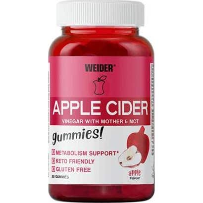 Weider Gominolas De Vinagre De Sidra De Manzana 50 Gominolas - Imagen 3