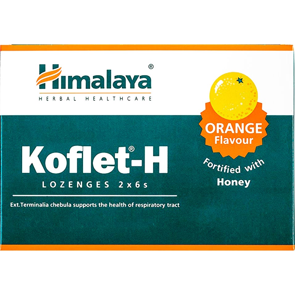 Pastilla Koflet Garganta Naranja 12uds