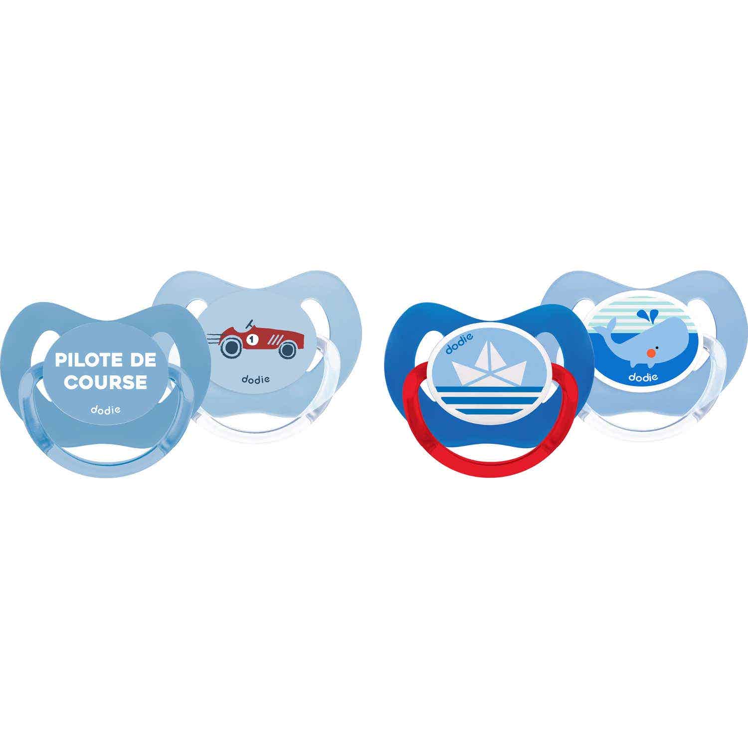 Dodie Chupete Fisiológico Silicona +6m P45 2uds