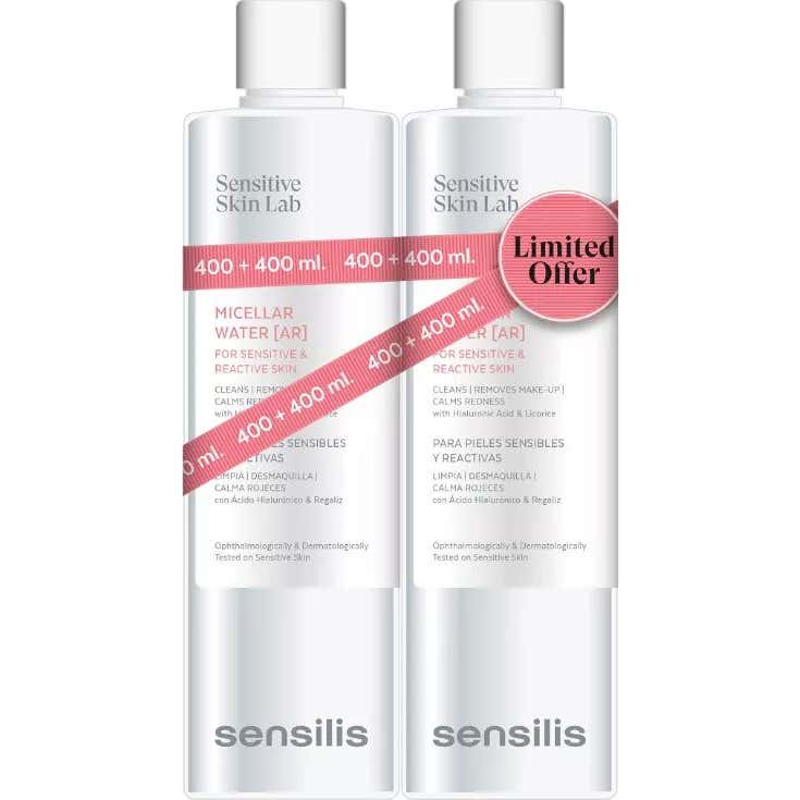 Sensilis Agua Micelar [AR] Pieles Sensibles y Reactivas 2x400ml