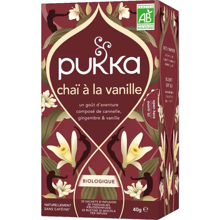 Pukka Té Chai Vainilla 20 Sobres