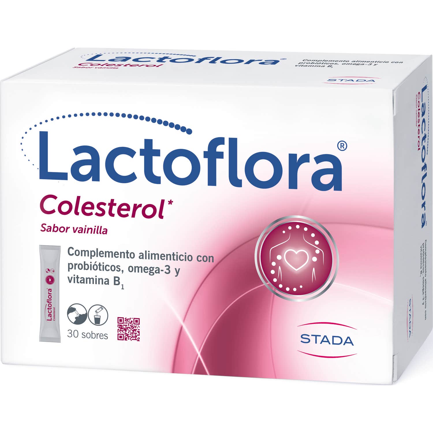 Lactoflora Colesterol Sabor Vainilla 30 sobres
