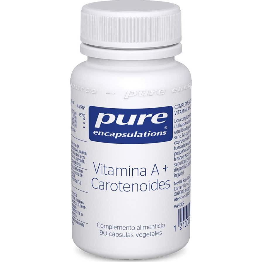 Pure Encapsulations Vitamina A + Carotenoides 90vcaps