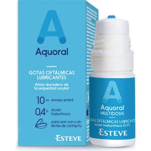Aquoral Gotas Oftálmicas Lubricantes 10ml