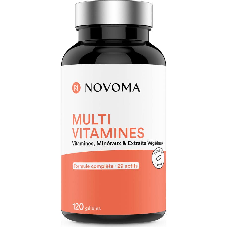 Novoma Multivitaminas 120 Gelatinas