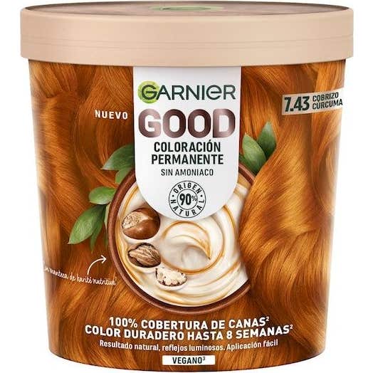 Garnier Good Coloración Permanente Nr 7.43 Cobrizo Cúrcuma 217 ml