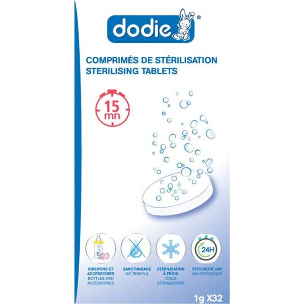 Dodie Comprimidos de Esterilización en Frío 32uds