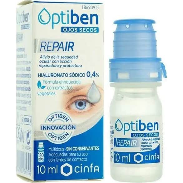 Optiben Ojos Secos Repair 10ml