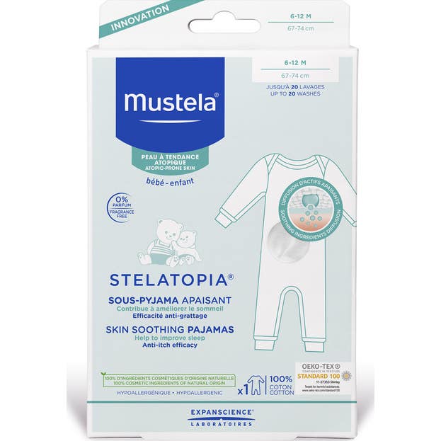 Mustela Stelatopia Pijama de Alivio 6-12 meses 1ud