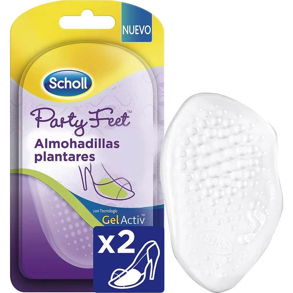 Scholl Party Feet Gel Activ Almohadillas Plantares 1par