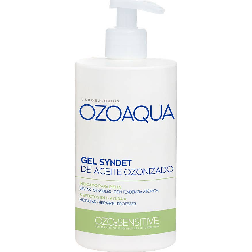 Ozoaqua OzoSensitive Gel Syndet de Aceite Ozonizado 500ml