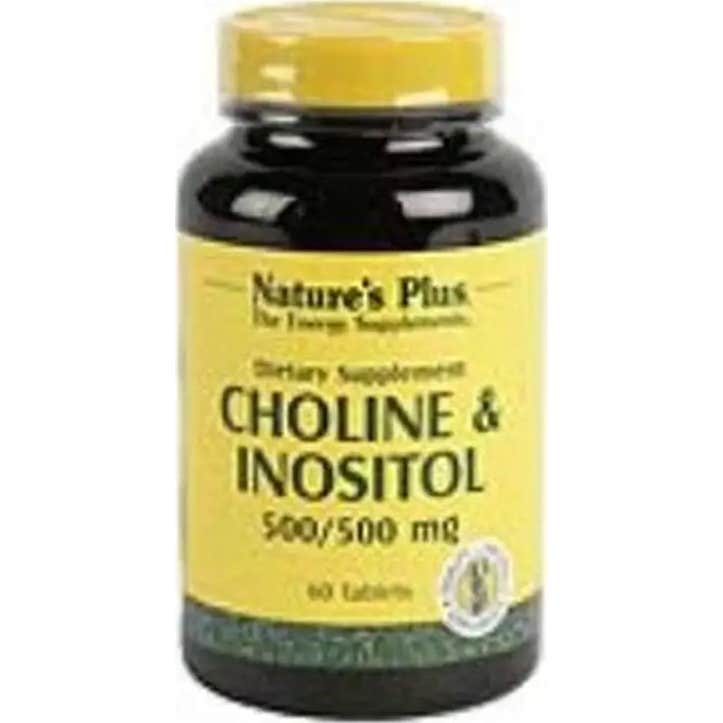 Naturesplus Colina & Inositol 500 Mg 60 Comp