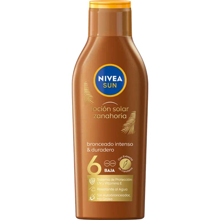 Nivea Sun Loción Solar Zanahoria SPF6 200ml