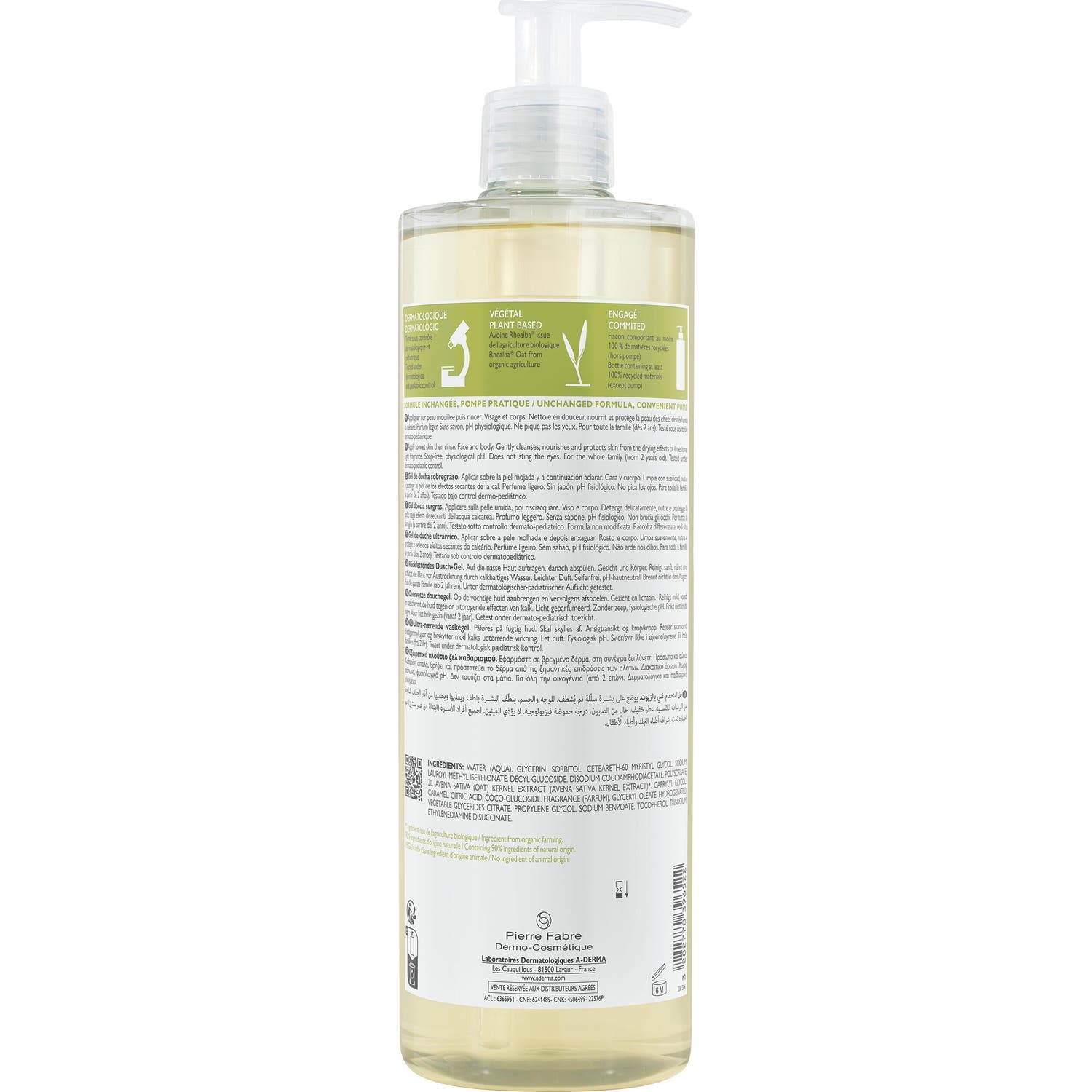 A-Derma Gel Ducha Sobregraso 750ml A-Derma Gel Ducha Sobregraso 750ml