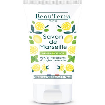 Beauterra Jabón de Marsella Líquido Limón y Menta 100 ml