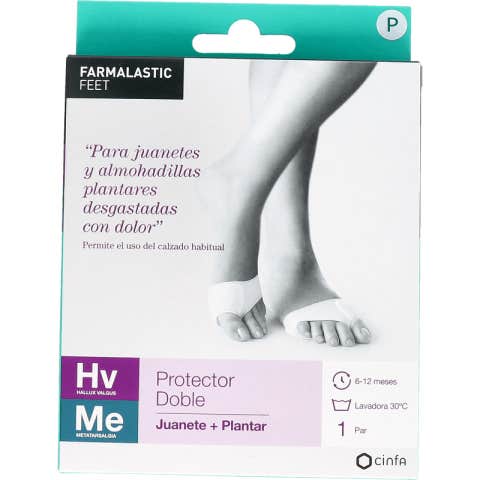 Farmalastic podo almohadilla doble protección tp 2 uds