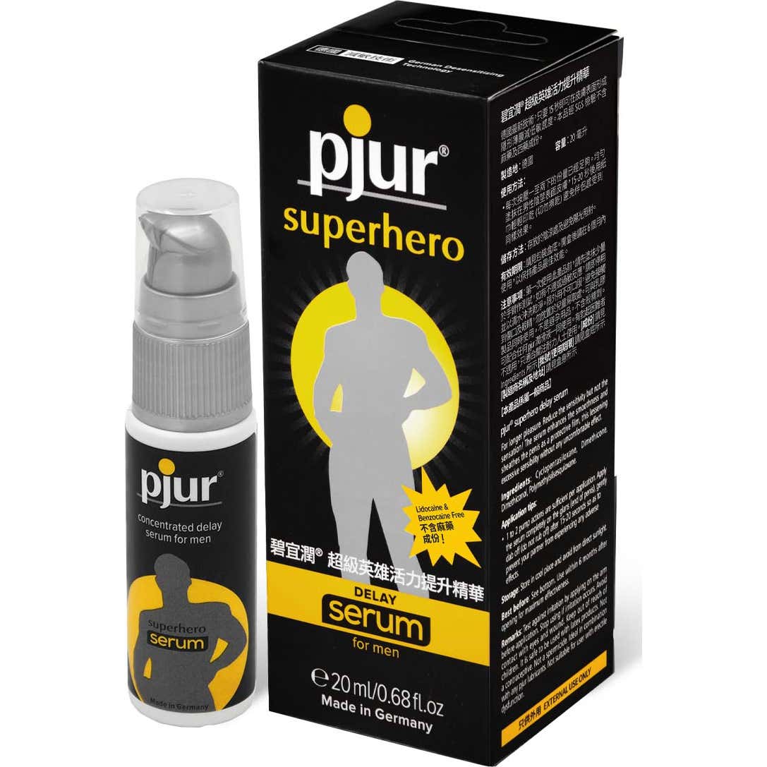 Pjur Superhero Sérum Retardante Concentrado 20ml