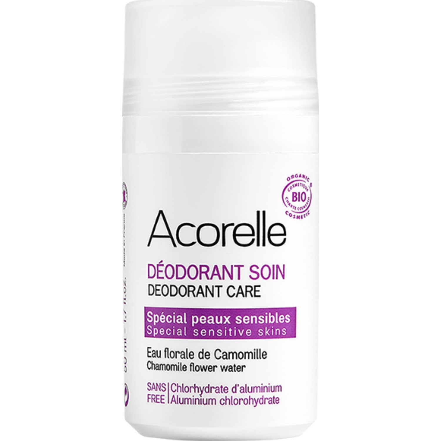 Acorelle Desodorante Pieles Sensibles Roll-On 50ml