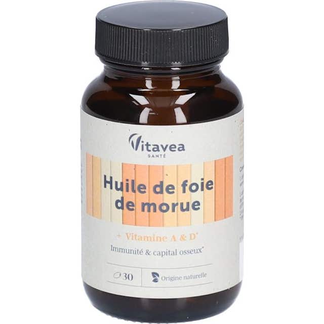 Vitavea Aceite de Hígado de Bacalao 30caps