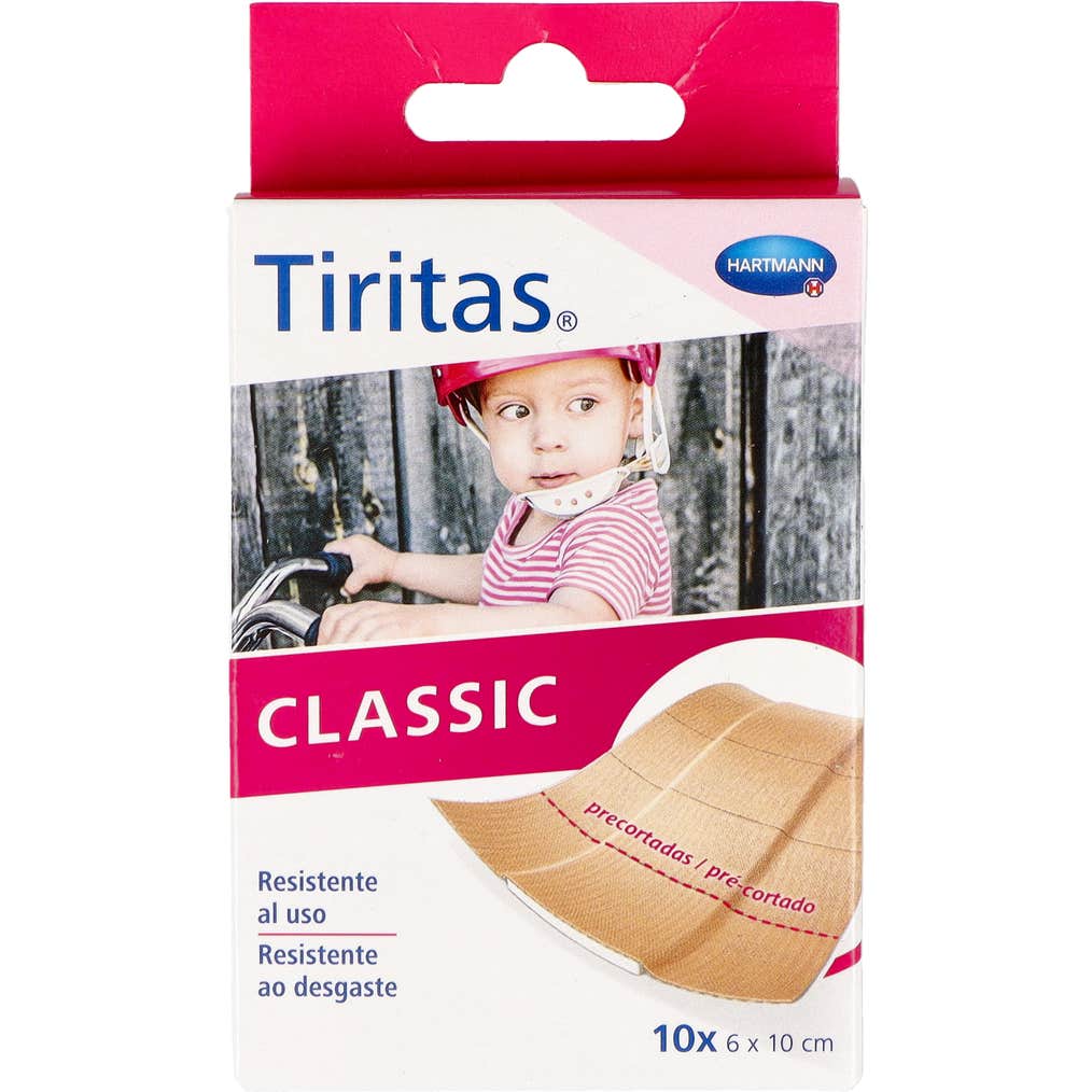 Hartmann Tiritas Classic Tela Precortadas 10uds 6x10cm