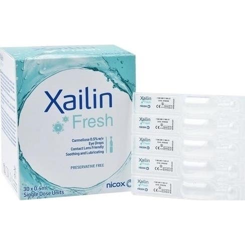 Nicox Xailin Gouttes Oculaires Fraîches 30uts
