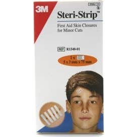 Steri Strip tiras de sutura cutánea 75mm x 3mm 5 uds