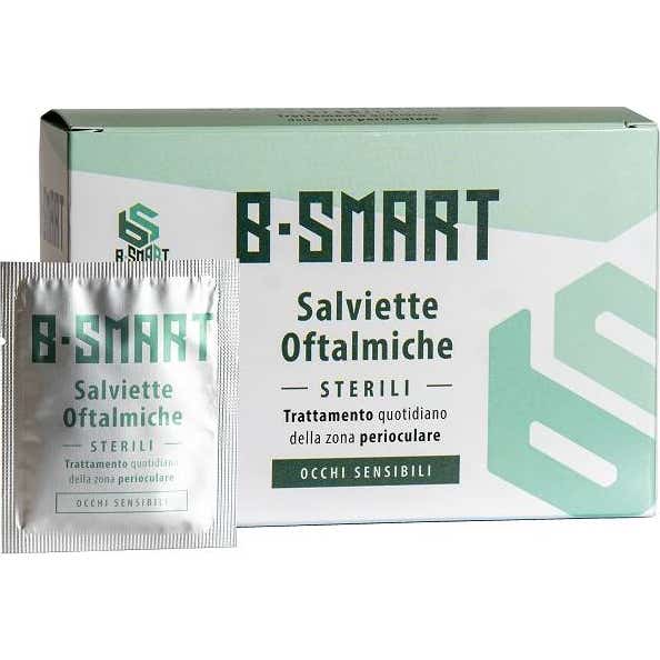 B-Smart Toallitas Oftálmicas Estériles Sensibles 20 Sobres